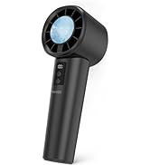 MINISO Portable Fan Regargeable, Cooling Fan Handheld 3000 mAh, USB Makeup Fan with Ice Cooler, 7...