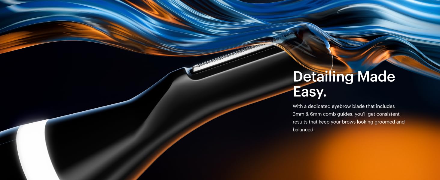 manscaped weed whacker nose ear hair trimmer eyebrow