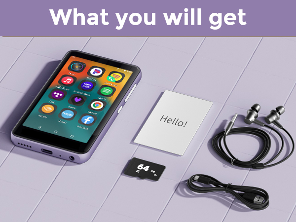 mp3 player bluetooth with spotify for kids