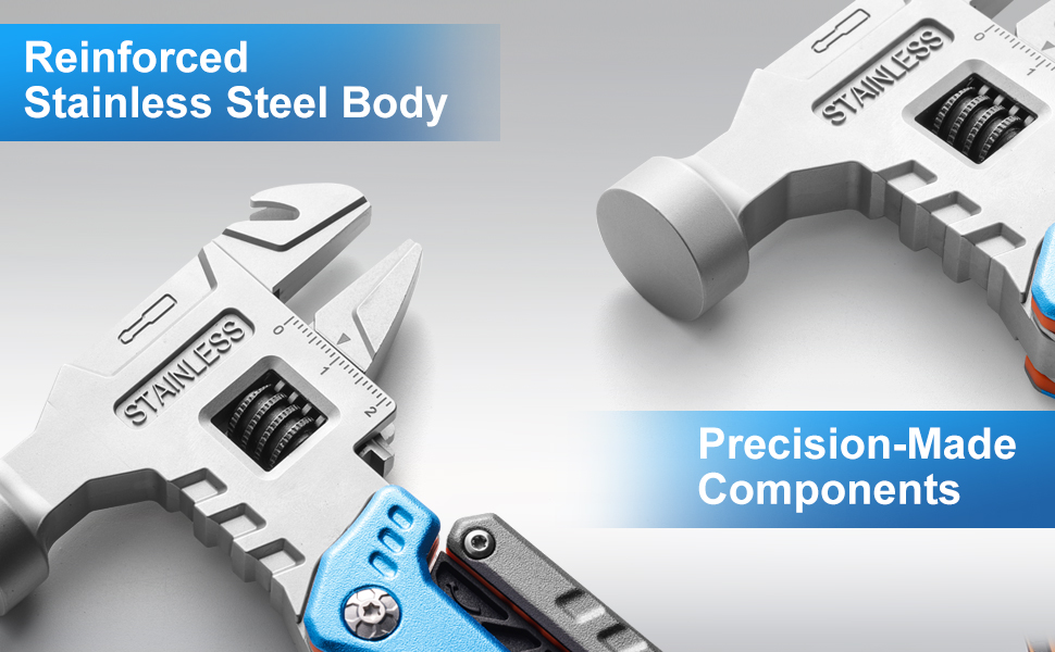 Heavy-Duty Stainless Steel Folding Multi Tool Pliers for Camping