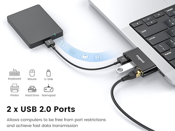 USB C to Gigabit Ethernet Adapter