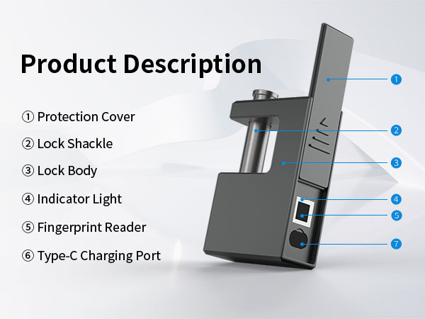 smart padlock