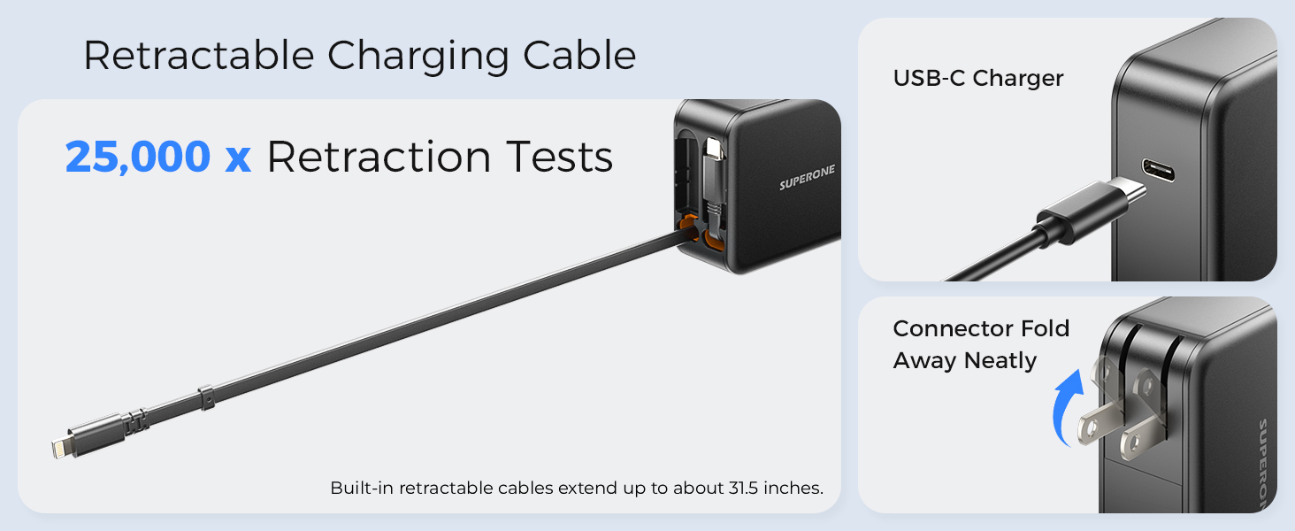 retractable charger