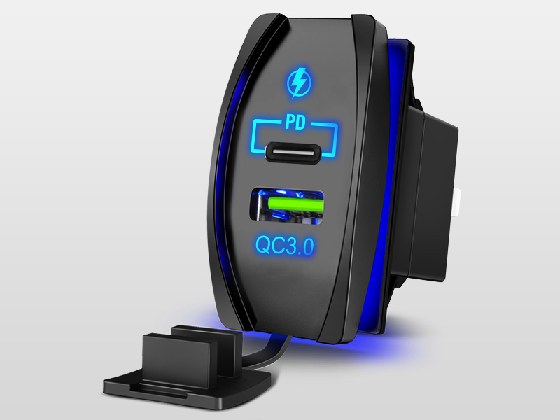 rocker switch style charger