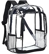 Vorspack Clear Backpack Heavy Duty - Large Clear Bookbag for Girls Boys, Transparent Backpack for...