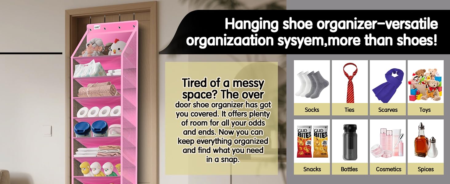 Over the Door Shoe Organizers