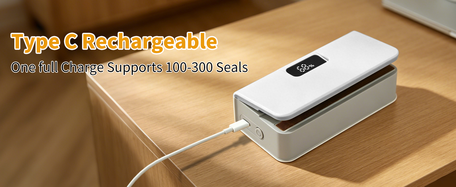 Rechargeable bag sealer