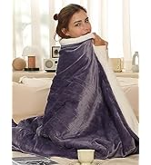 ESTINGO Electric Blanket Full Size, Full Heated Blanket with 1-10 Hours Adjustable Timer &amp; 6 Heat...