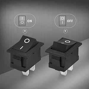 2 Pin Rocker Switch