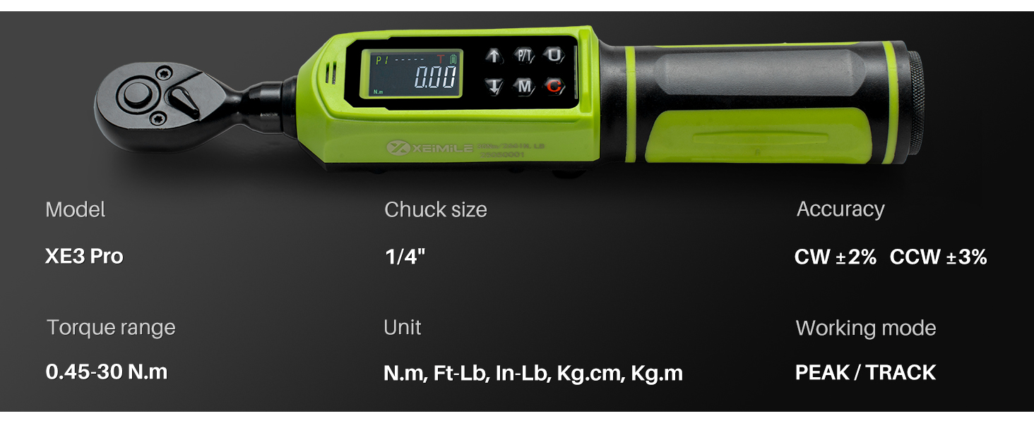 30N.m Digital Torque Wrench