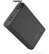 Omars Power Bank AC Outlet 90W 24000mAh Laptop Portable Charger with 18W PD USB-C, USB-A, AC Outp...