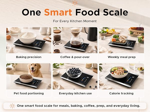 AI Voice Food Scale with Nutritional Calculator