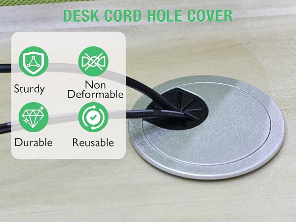  wire hole cover drywall grommet chord covers