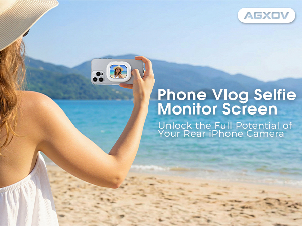 Phone Vlog Selfie Monitor Screen