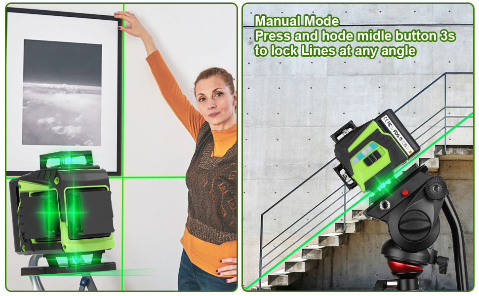 Self-leveling and Manual Mode