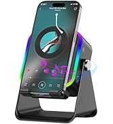 Wireless Induction Speaker 5-in-1 Bluetooth Speaker with Phone Stand,Stereo Sound, 3500mAh Power ...