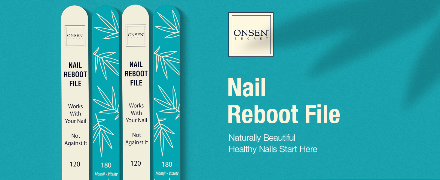 Nail Files Double Sided All Natural and Acrylic Manicure