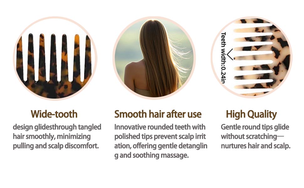 Large Hair Detangling Comb 