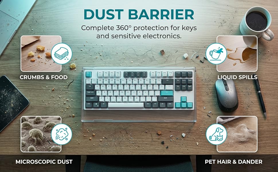 Acrylic Keyboard Protector
