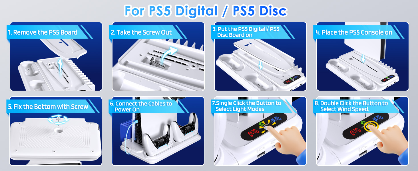 PS5/PS5 Slim Disc Digital Console
