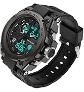 Mens Watch Military Sports Outdoor Waterproof Watches for Men Date Multi Function Tactics Alarm S...