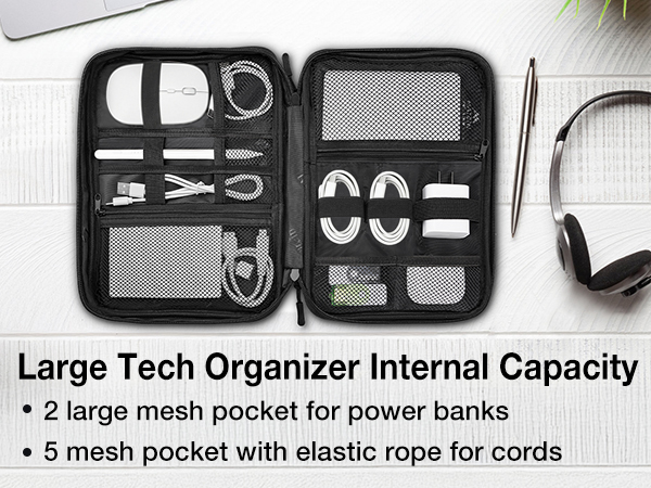 electronics cords organizer