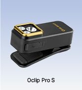 OLIGHT Oclip Pro S EDC Flashlight Clip-on Light, 600 Lumens Type-C Rechargeable with White LED, U...