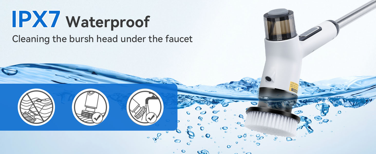 electric scrubber for cleaning