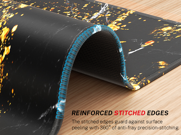 stitched edges