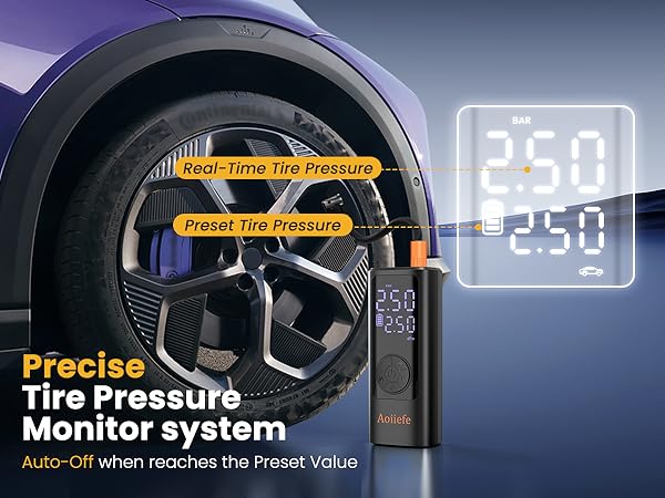 Precise Tire Pressure Monitor system