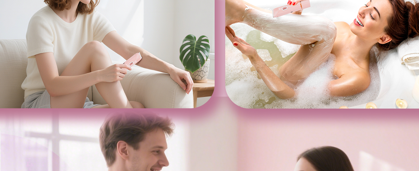 wet&amp;amp;dry use bikini trimmer for women