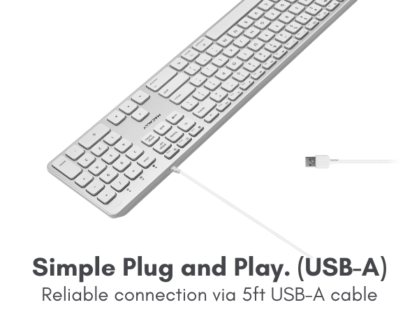 mac keyboard; imac keyboard; mac compatible keyboard; keyboard mac; quiet keyboard wired;