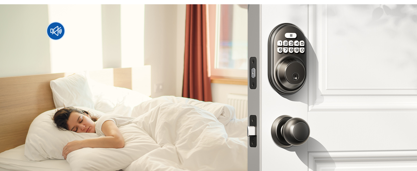 keyless entry door lock