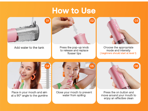 water flosser