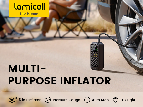 Tire Inflator Portable Air Compressor