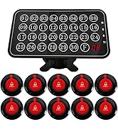 Wireless Calling System Nurse Call System Caregiver Pager for Restaurant Hospital Clinic Nursing ...