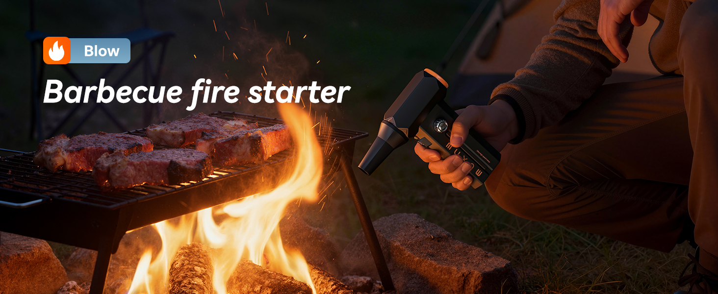 Barbecue fire starter