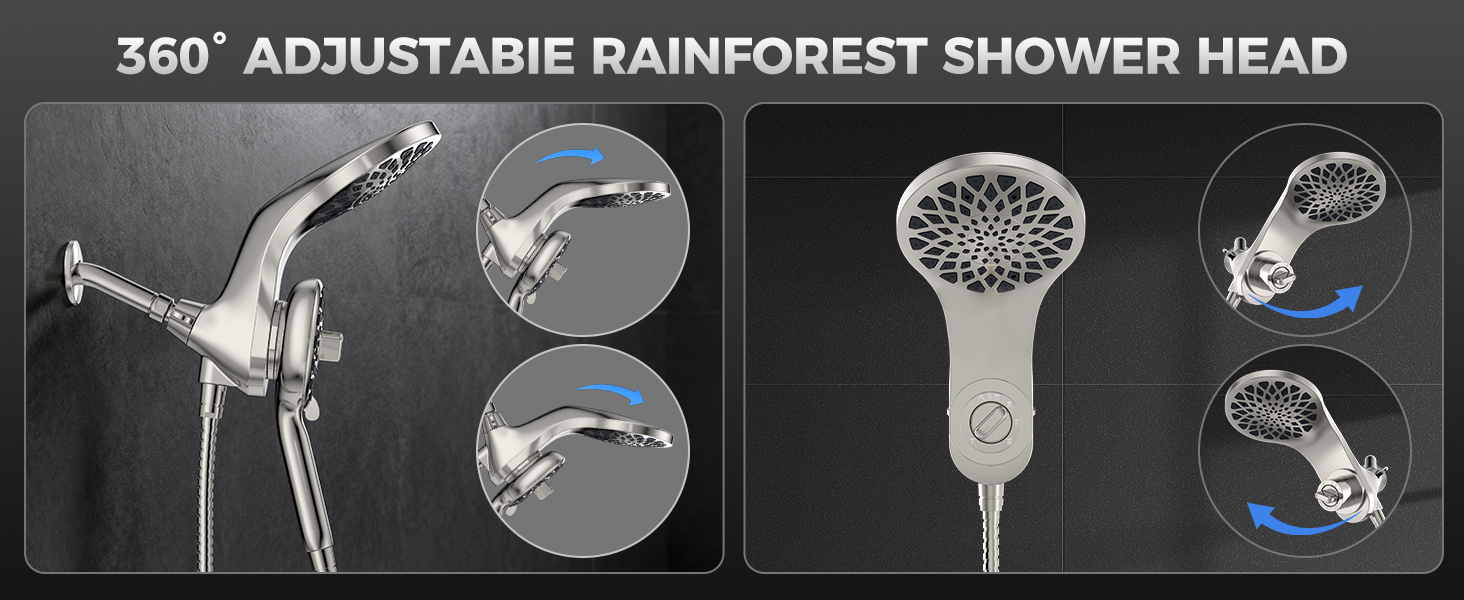 high pressure shower heads