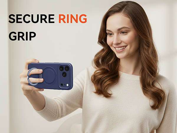 iphone 17 pro case with stand silicone slim compatible with magsafe