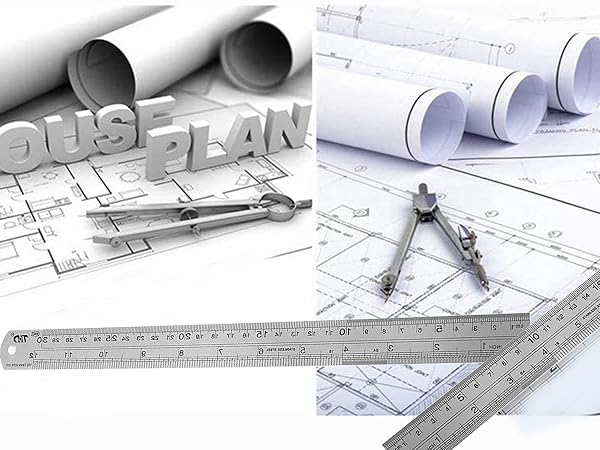 Metal ruler
