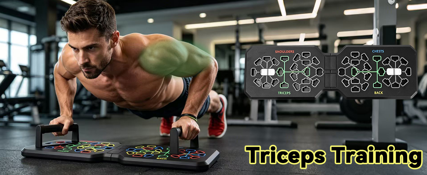 Green workout for triceps