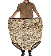 COZYMATE Big Undies Gag Gift Funny Big Underwear Mama Undies Plus Size Granny Panties White Eleph...