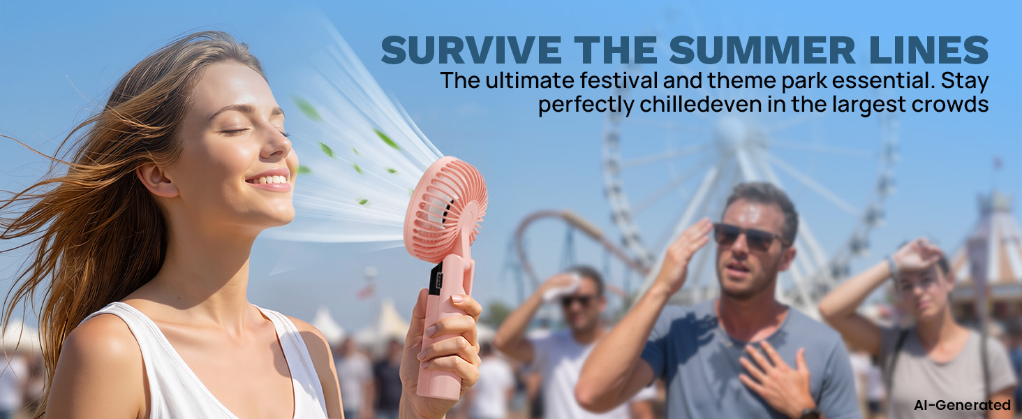 Handheld Fan Rechargeable