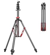 FreeSea Carbon Fiber Light Stand Photography - 1.4in Oversized Tubes Heavy Duty Stand, 106in Tall...