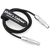 Alvin's Cables Flexible 2 Pin Male to 2pin Cable Power Teradek Bond via ARRI Alexa Camera