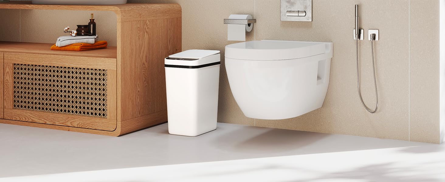 bathroom trash can