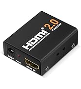 Flashmen HDMI Booster 2.0, 4K2K 1080P 3D HDMI Amplifier Repeater HDMI Powered Signal Amplifier Bo...