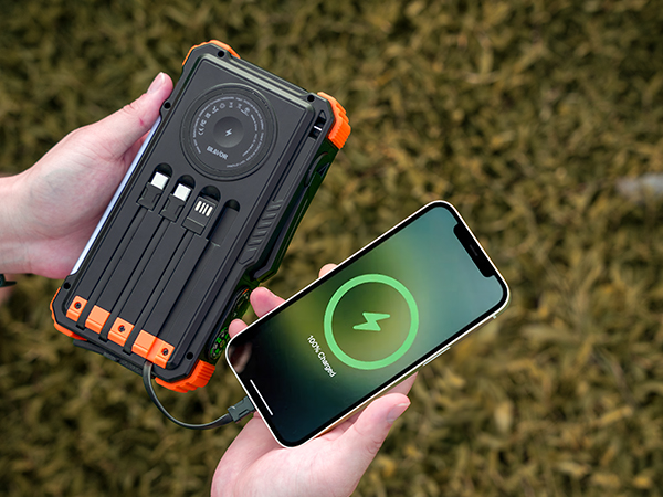 solar power bank portable charger