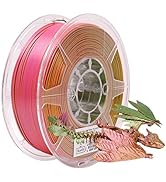 eSUN Silk Mystic PLA Filament 1.75mm, Shiny Silk Three Color Co Extrusion 3D Printer Filament, 1K...