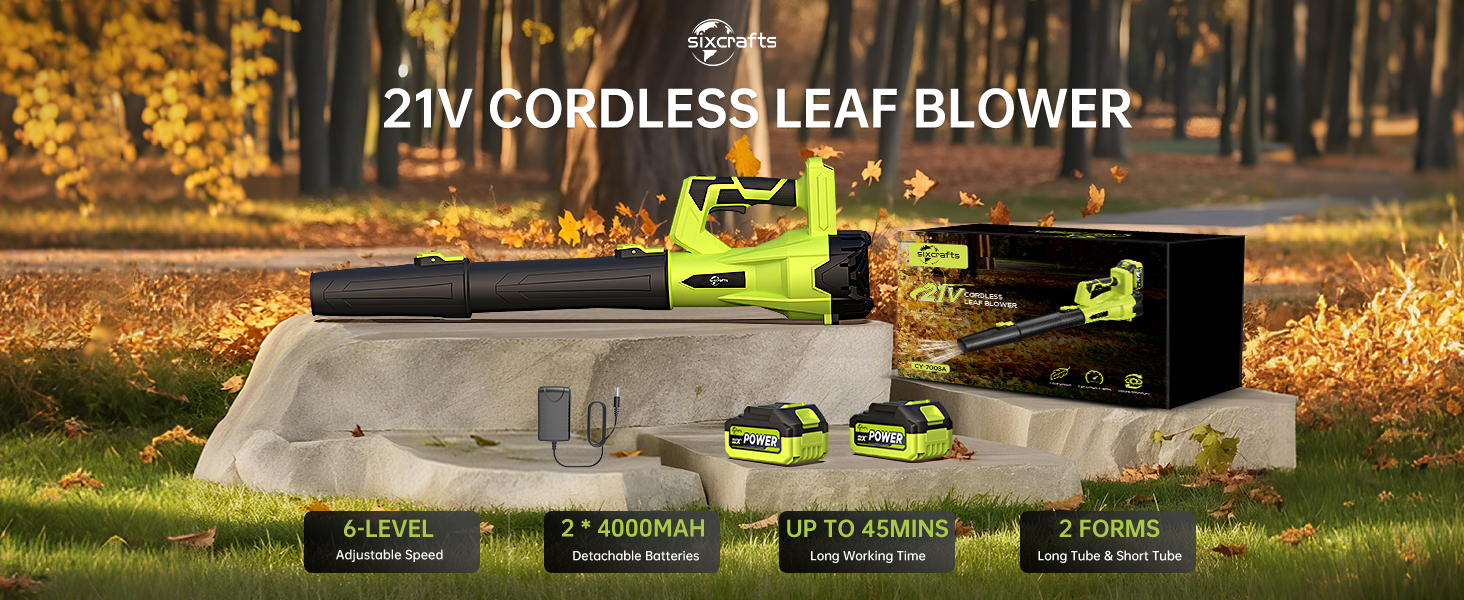 21V Cordless Leaf Blower Kit